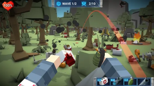 Screenshot The Walking Zombie: Shooter