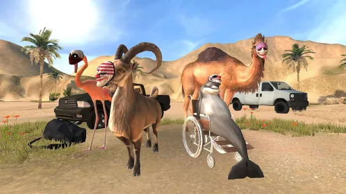 Screenshot Goat Simulator Payday