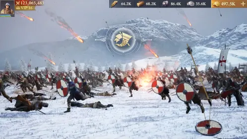 Screenshot Стужа и пламя: King of Avalon