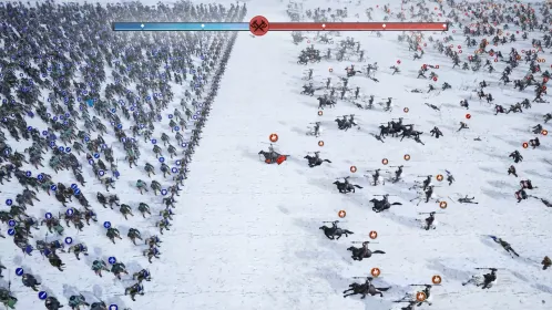 Screenshot Стужа и пламя: King of Avalon