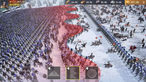 Screenshot Стужа и пламя: King of Avalon