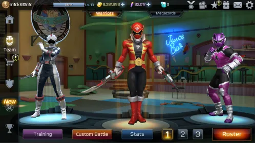 Screenshot Power Rangers: Legacy Wars