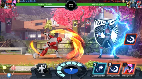 Screenshot Power Rangers: Legacy Wars