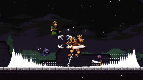 Screenshot Apple Knight Action Platformer