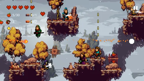 Screenshot Apple Knight Action Platformer