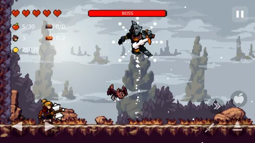 Screenshot Apple Knight Action Platformer