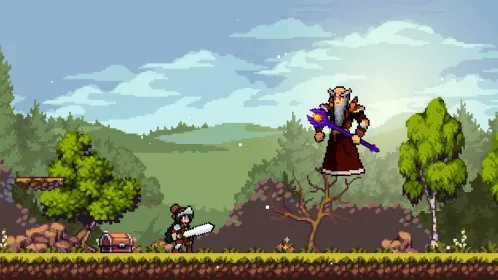 Screenshot Apple Knight Action Platformer