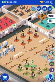 Screenshot Idle Fitness Gym Tycoon