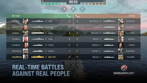 Screenshot World of Warships Blitz