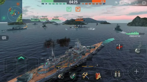 Screenshot World of Warships Blitz
