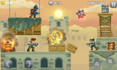 Screenshot Metal Soldiers