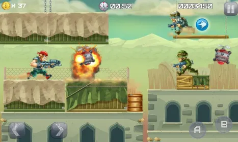 Screenshot Metal Soldiers