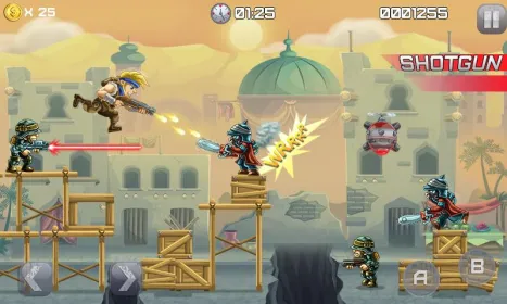 Screenshot Metal Soldiers