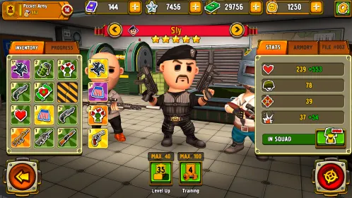 Screenshot Pocket Troops: RPG Стратегия