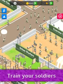 Screenshot Idle Army Base