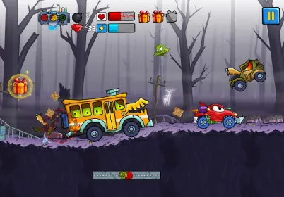 Screenshot Car Eats Car Машина Ест Машину