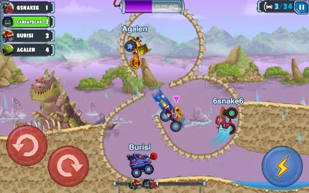 Screenshot Car Eats Car Мультиплеер Гонка