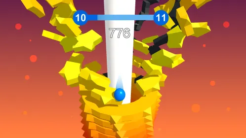 Screenshot Stack Ball - сломай платформы