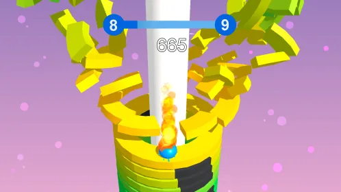 Screenshot Stack Ball - сломай платформы