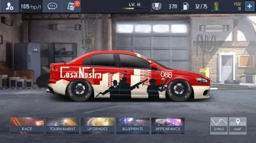Screenshot Drag Racing: Уличные гонки