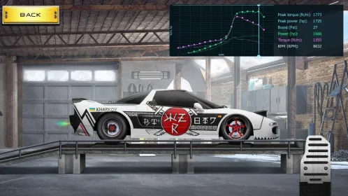 Screenshot Drag Racing: Уличные гонки