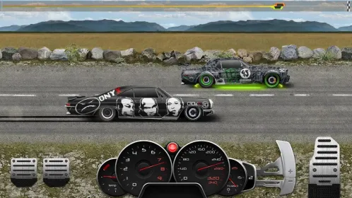 Screenshot Drag Racing: Уличные гонки