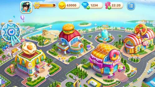 Screenshot Cooking City