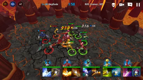 Screenshot Power Rangers: All Stars