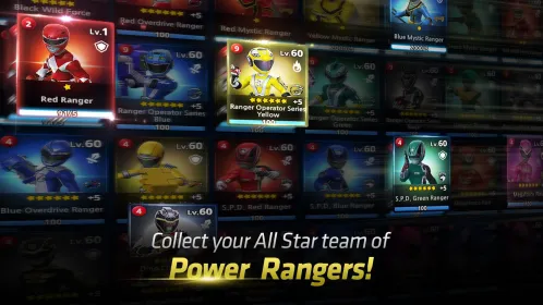 Screenshot Power Rangers: All Stars