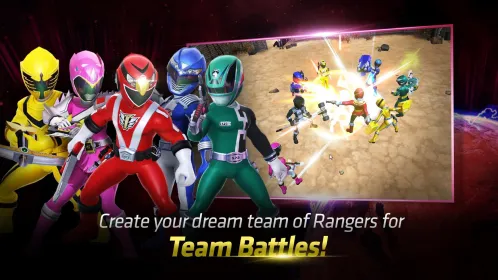 Screenshot Power Rangers: All Stars