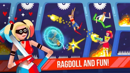Screenshot Ragdoll Rage: Heroes Arena