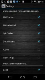 Screenshot QR сканер штрих-кода