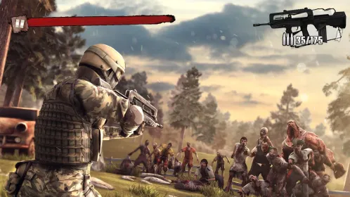 Screenshot Zombie Frontier 3