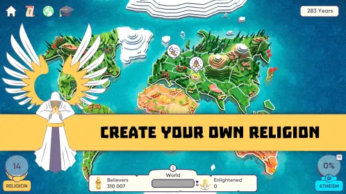Screenshot Religion Inc. Симулятор Бога