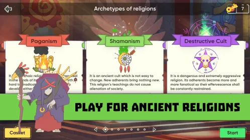 Screenshot Religion Inc. Симулятор Бога