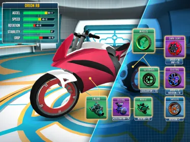 Screenshot Gravity Rider: райдер мото
