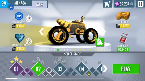 Screenshot Gravity Rider Zero