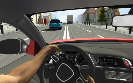 Screenshot Racing in Car