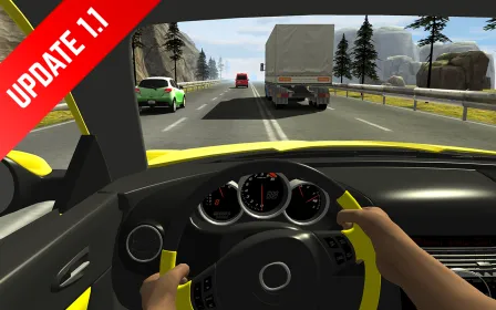 Screenshot Racing in Car