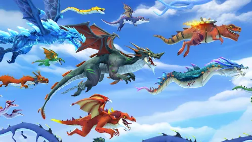 Screenshot Hungry Dragon: Hungry Shark