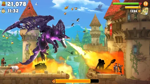 Screenshot Hungry Dragon: Hungry Shark
