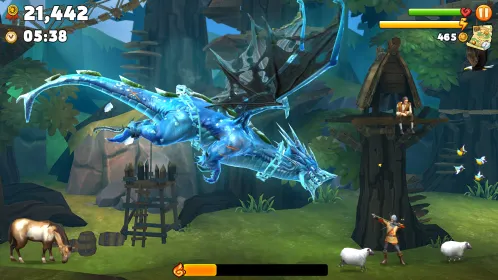Screenshot Hungry Dragon: Hungry Shark