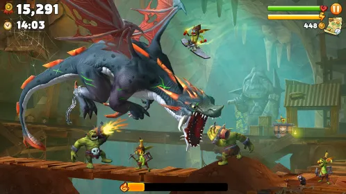 Screenshot Hungry Dragon: Hungry Shark