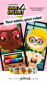 Screenshot Toca Boca Hair Salon 4