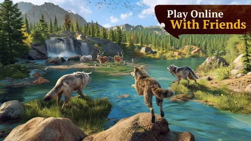Screenshot The Wolf: Охота на животных