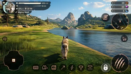 Screenshot The Wolf: Охота на животных