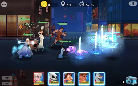 Screenshot Disney Heroes: Battle Mode