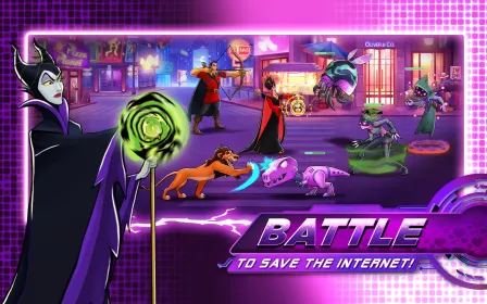Screenshot Disney Heroes: Battle Mode