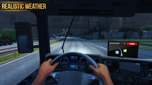 Screenshot Грузовик симулятор : Европа