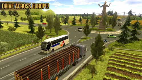 Screenshot Грузовик симулятор : Европа